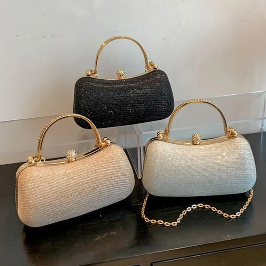 Bridal Elegance Beaded Clutch